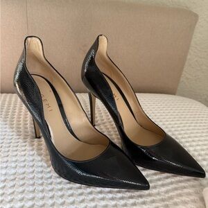 M.Gemi The Esatto 90mm Pointed Toe Pumps Black NWOT EU 38 (US 7.5)